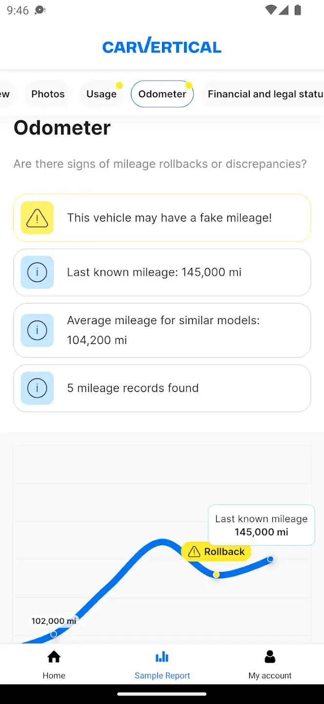 carVertical: Check Car History Screenshot3