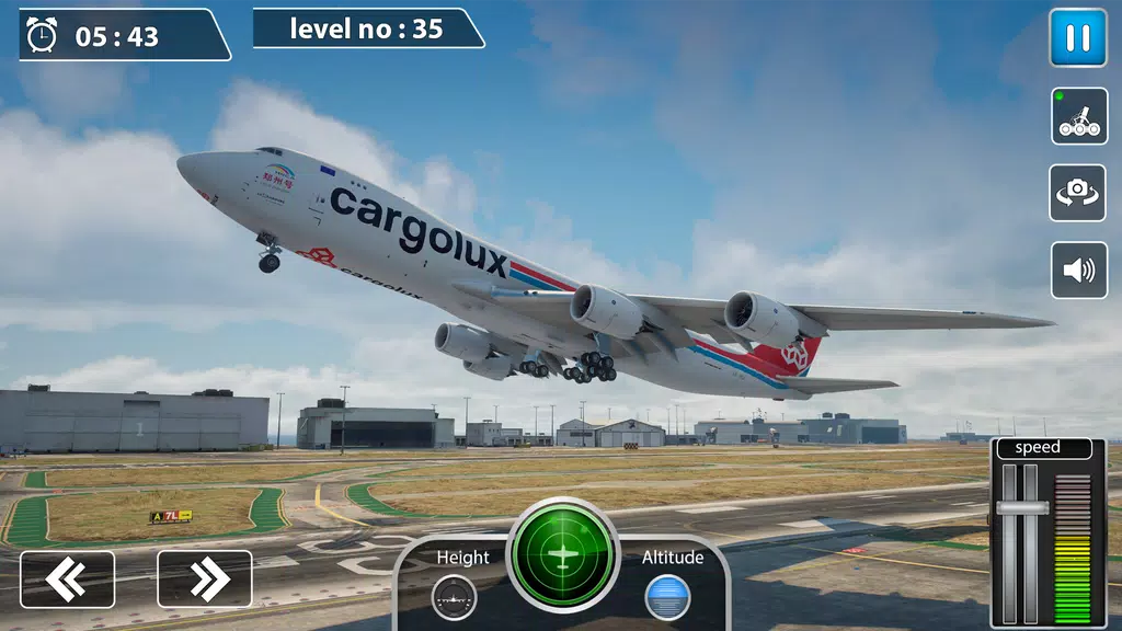 Airplane Flight 3d Simulator Screenshot1