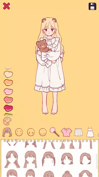 Pencil Girl : Dress Up Game Screenshot2