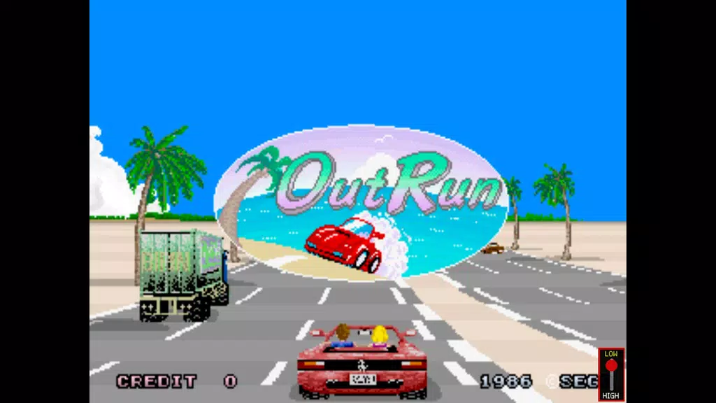 Outrun arcade game Screenshot2