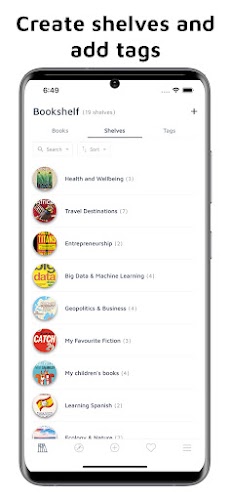 Bookshelf-Your virtual library Screenshot2