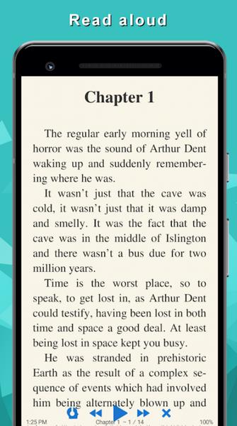 TTS Reader: reads aloud books Screenshot8