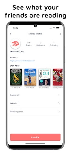 Bookshelf-Your virtual library Screenshot5