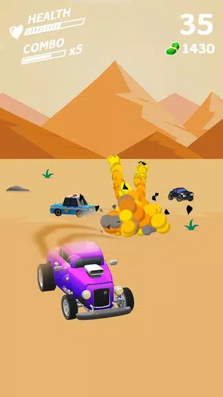 Car Crash: Cop Chase Simulator Screenshot2