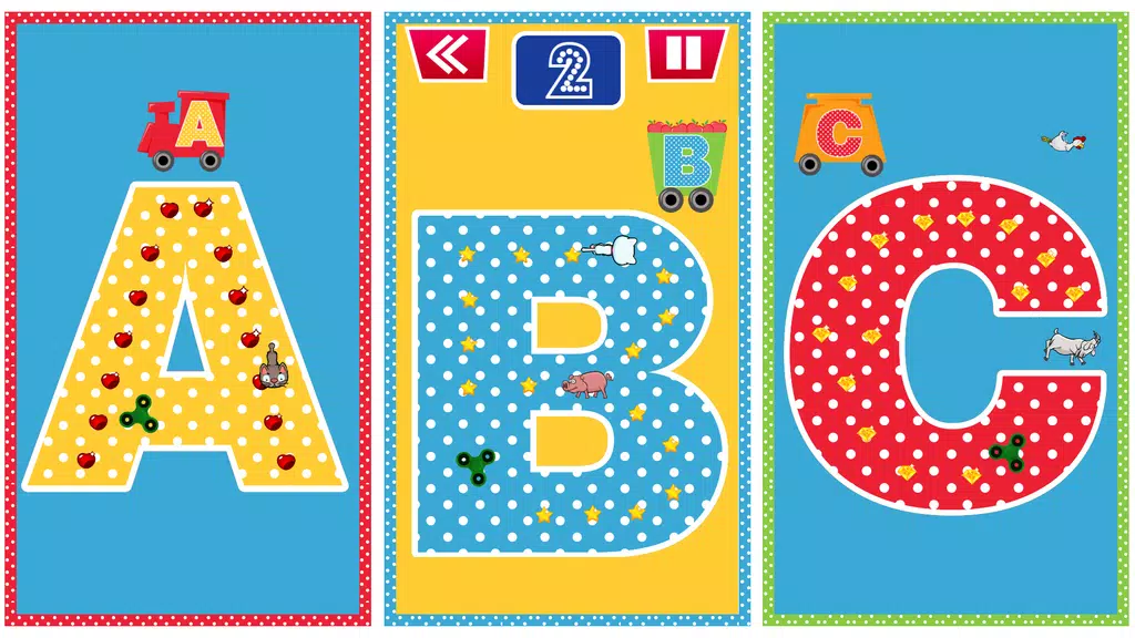 Spinner Kids Letters & Numbers Screenshot1