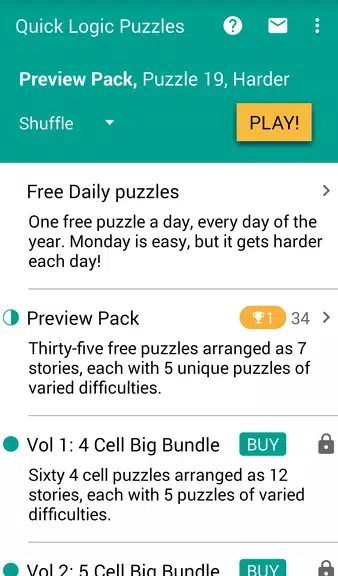 Quick Logic Puzzles Screenshot4