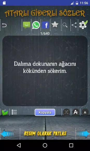 Atarlı Giderli Sözler Screenshot2