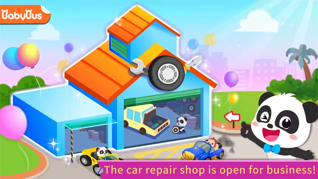 Little Panda's Car Repair Screenshot1