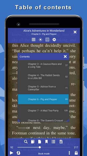 TTS Reader: reads aloud books Screenshot2