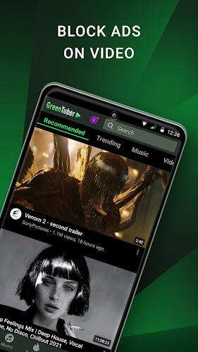 GreenTuber block ads on videos Screenshot1