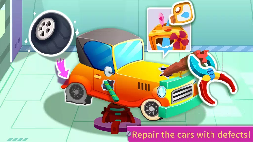 Little Panda's Car Repair Screenshot2