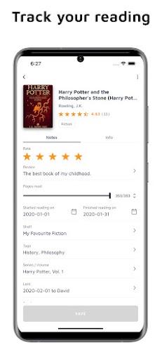 Bookshelf-Your virtual library Screenshot4