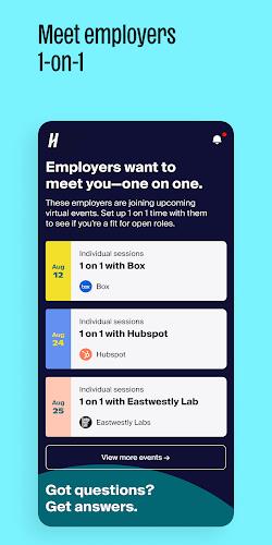 Handshake Jobs & New Careers Screenshot1