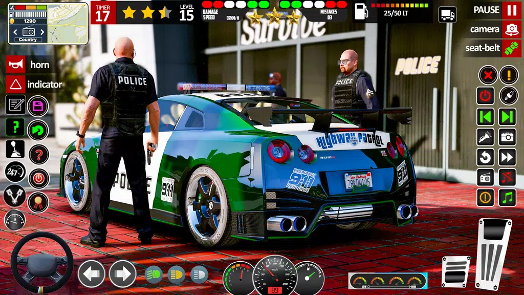 Cop Car Simulator: Police Game Screenshot1