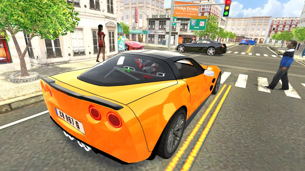 Sport Car Corvette Screenshot2