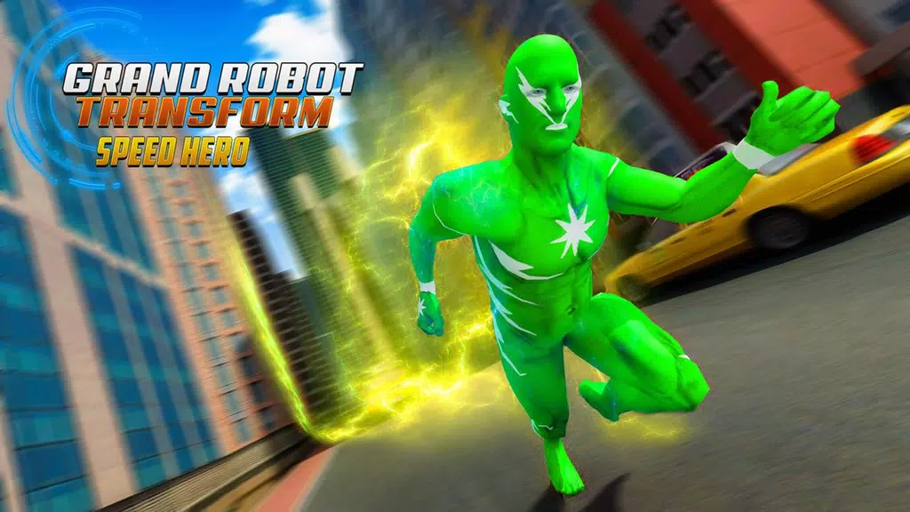 Light Speed Hero Robot Crime City Screenshot3