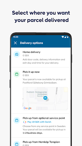 PostNord: Track & Send Parcels Screenshot2