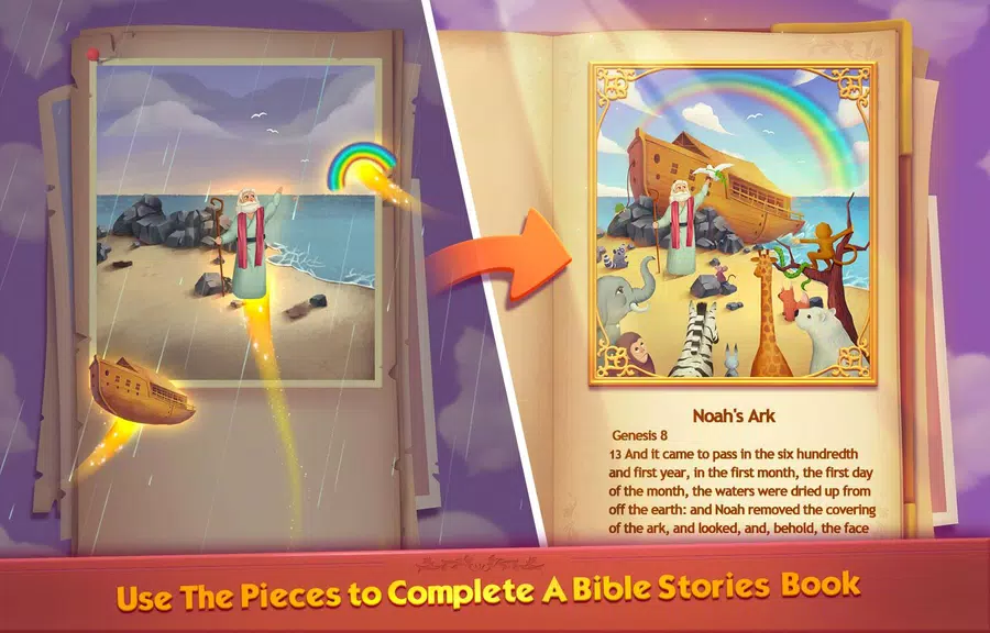 Bible Word Puzzle - Free Bible Story Game Screenshot2