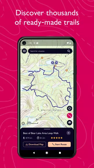 OS Maps: Explore hiking trails Screenshot2