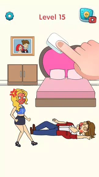 Girl Story, Delete Puzzle Screenshot1