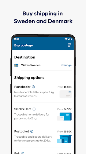 PostNord: Track & Send Parcels Screenshot5