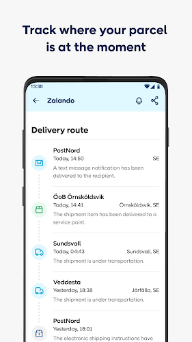 PostNord: Track & Send Parcels Screenshot3