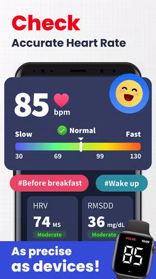 Heart Rate Monitor - Pulse App Screenshot3