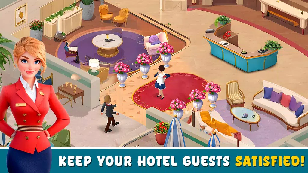 Hotel games: idle hotel tycoon Screenshot2