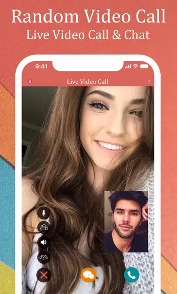 Random Video Call - Video Call With Girls Screenshot3