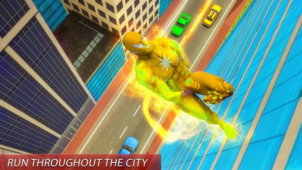 Light Speed Hero Robot Crime City Screenshot4