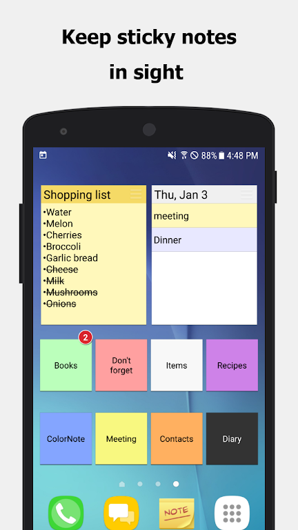 ColorNote Notepad Notes Screenshot2