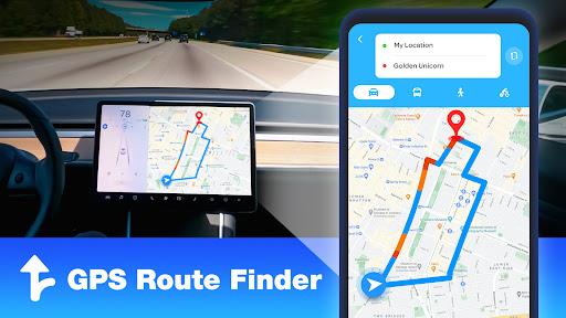 GPS Navigation - Route Finder Screenshot1