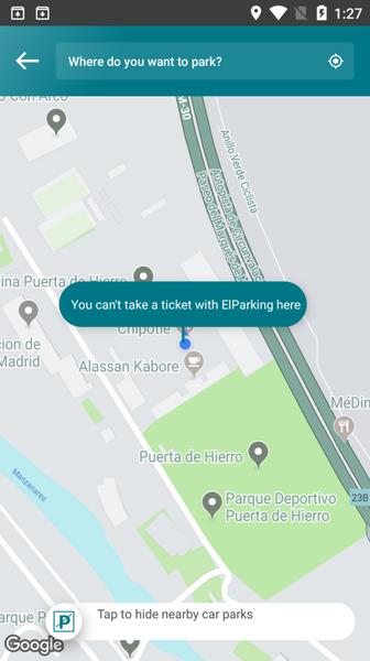 ElParking-App for drivers Screenshot4