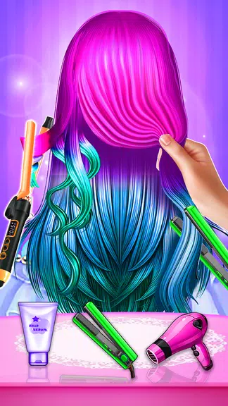 Hair Salon Haircut Game Screenshot2