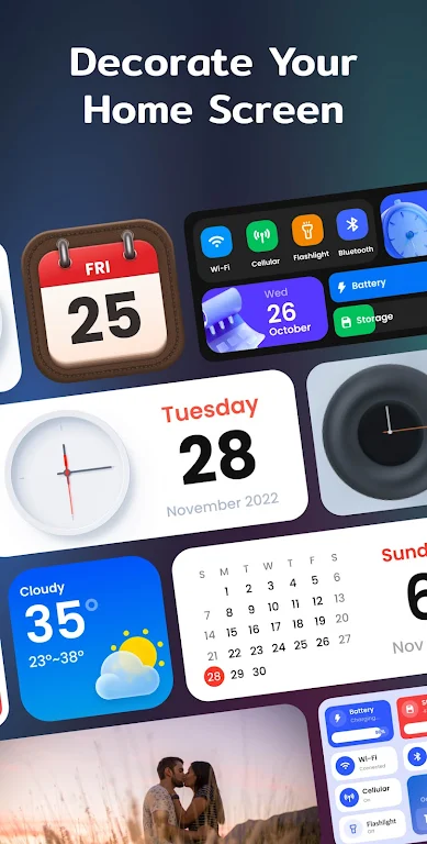 Color Widgets, Theme: iWidgets Screenshot2