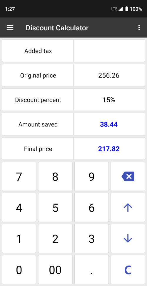 ClevCalc - Calculator Screenshot5