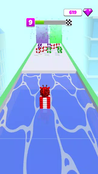 Long Neck Run 3d: Rings Stack Screenshot2