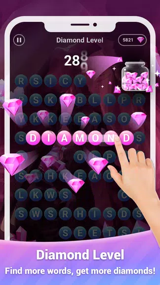 Scrolling Words Bubble Game Screenshot3