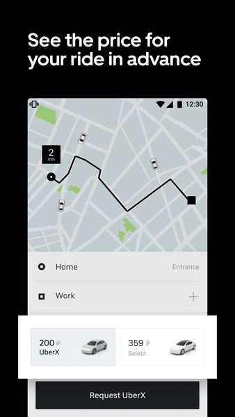 Uber Russia — order taxis Screenshot1