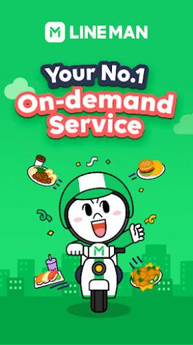 LINE MAN - Food, Shop, Taxi Screenshot1