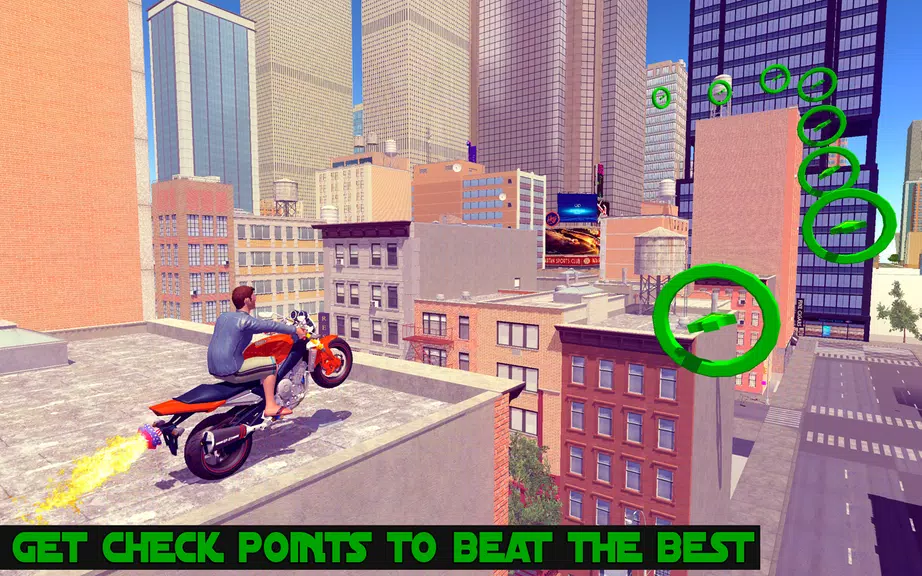 Impossible Mega Ramp Moto Bike Screenshot4