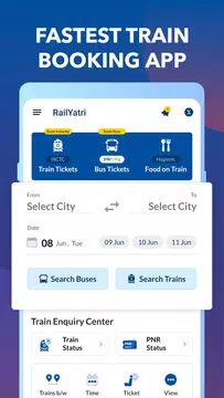 Book Tickets:Train status, PNR Screenshot1