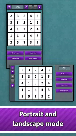 LogiBrain Hitori Screenshot2