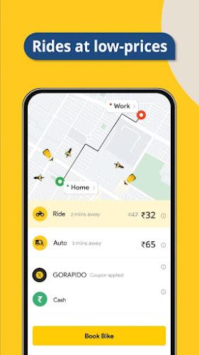 Fast: Bike-Taxi, Car & Cabs Screenshot4