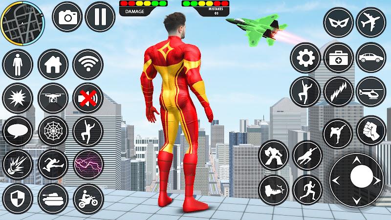 Spider Hero Man Rope Hero Game Screenshot9