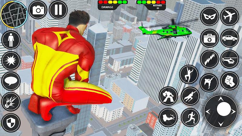 Spider Hero Man Rope Hero Game Screenshot12