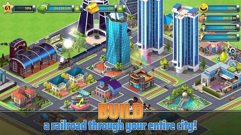 Town Building Games: Tropic Ci Screenshot2