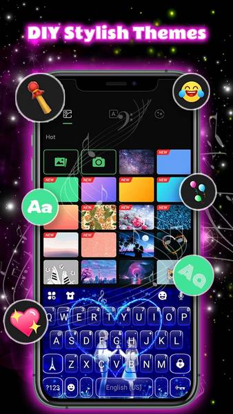 Neon Love Theme Screenshot6