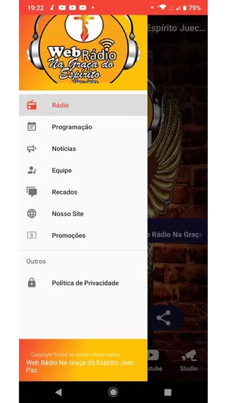 Web Rádio Na Graça do Espírito Screenshot1