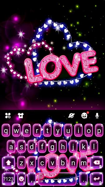 Neon Love Theme Screenshot1